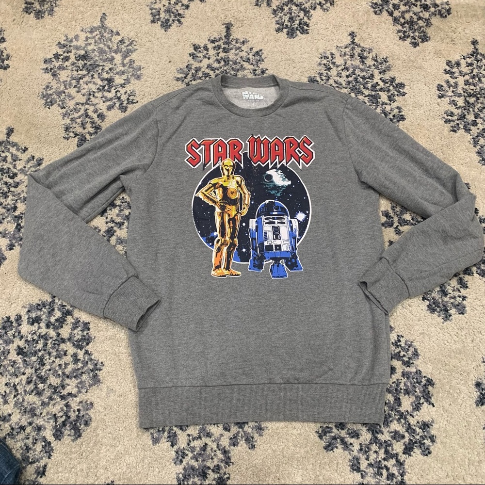 💜3/$20 Star Wars sweatshirt Size Small - Picture 1 of 3